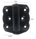 BISAGRA DEXTER DE ACCION SENCILLA 3''X3'