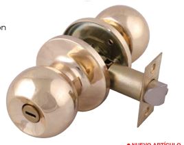CERR. BARZA TUBULAR RANURA CAJA ORO