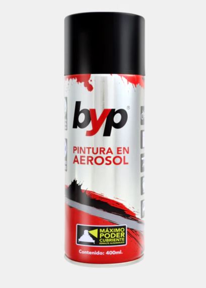 BYP AEROSOL NEGRO BRILLANTE