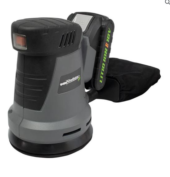 LIJADORA ROTO ORBITAL RECARGABLE 18V 12000RPM