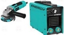 ENERGY IA130K SOLDADORA INVERSOR ELECTRODO 130A 110V 3000W  + ESMERILADORA 4 1/2" 650W 