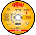 AUSTROMEX 732 DISCO ABRASIVO CORTE ACERO 200X3.2X22.23 MM