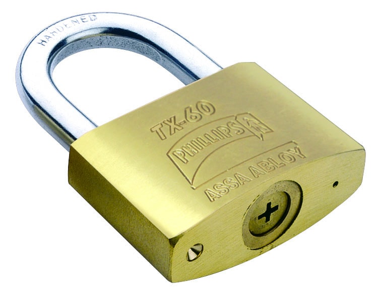 CANDADO LATON TX-60 CAJA
