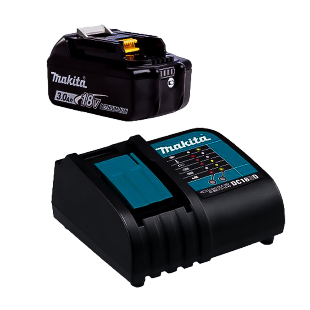 JUEGO DE CARGADOR Y BATERIA BL1830B+DC18SD