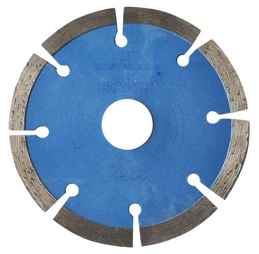 AUSTROMEX 1504 DISCO DIAMANTE CORTE MATERIALES DE CONSTRUCCION 100X2X22.2 MM