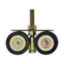 CARRETILLA 4 BAL.ACERO/NYLON 1500#9102-N