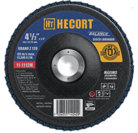 DISCO HECORT 4 1/2 X 7/8 T29 G120