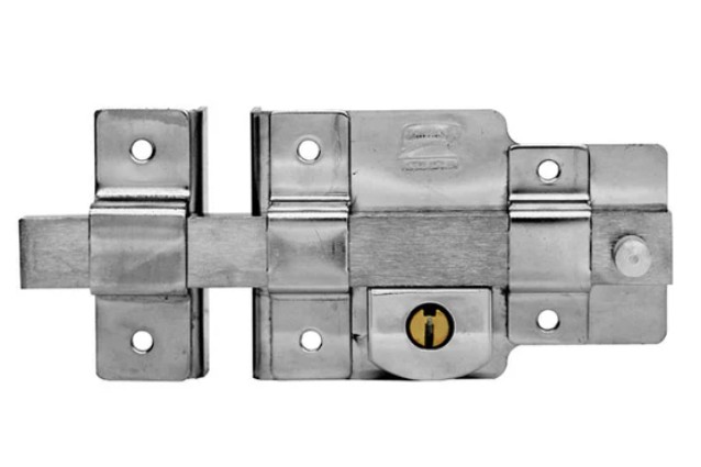 PHILLIPS MX107 CERRADURA SOBREPONER BARRA 875 LIBRE DER CROMO CAJA