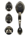 YALE MX80878 GATILLO VENECIA LLAVE-LLAVE LATON ANTIGUO