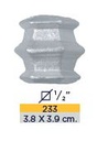 EXAGONO ENTRADA DE ½" 233L