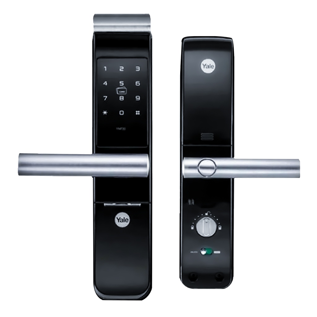 YALE MX89796 CERRADURA BIOMETRICA YMF40A NEGRO/NIQUEL SATIN