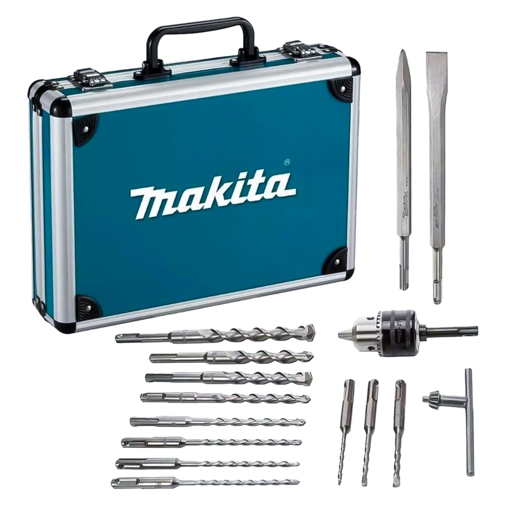 MAKITA D-71205 KIT DE BROCAS Y CINCELES SDS (14 PZS)