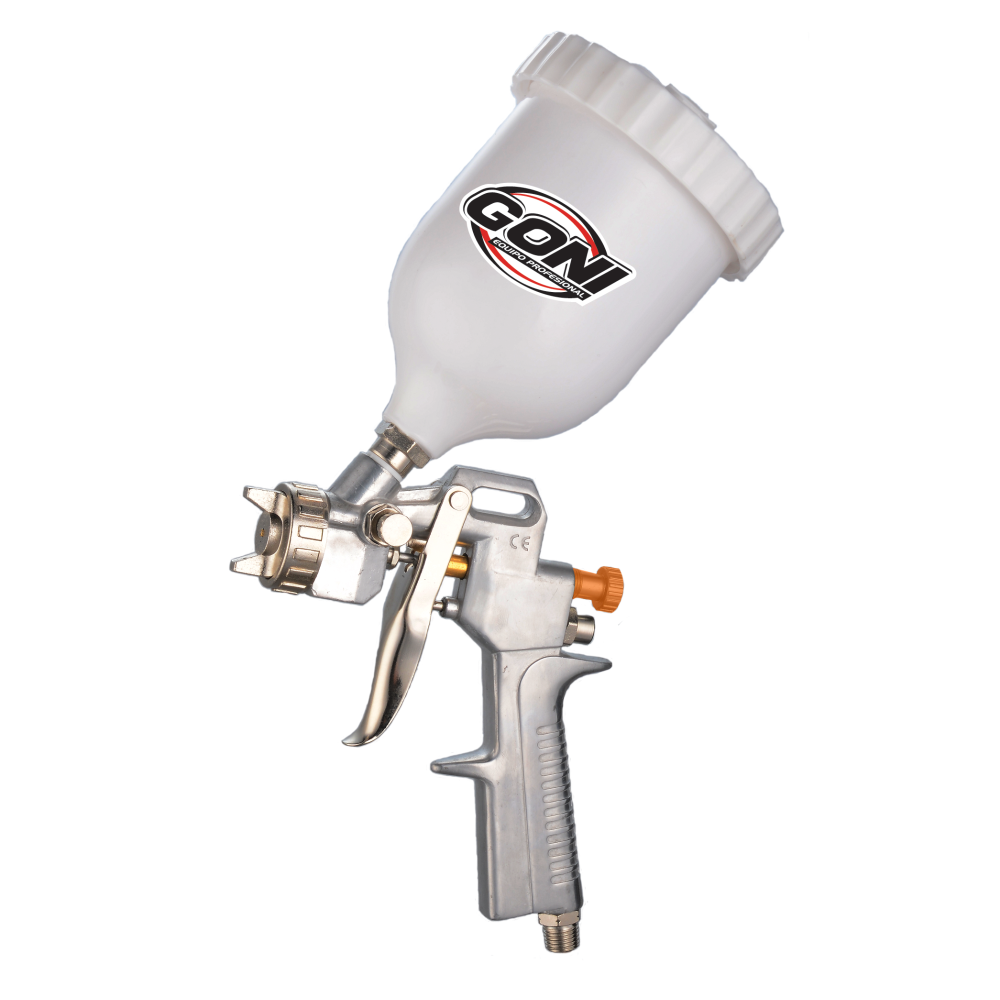GONI-PISTOLA GRAVEDAD HIBRIDA 1.5MM VASO 600 ML  33010