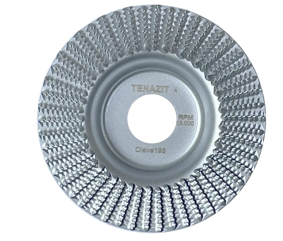 AUSTROMEX 198 DISCO DE METAL PARA DESBASTE DE MADERA PLANO 4” DE 100 X 22.2 MM