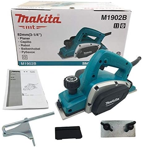 CEPILLO ELECTRICO PARA MADERA 82MM (3-1/4") AZUL