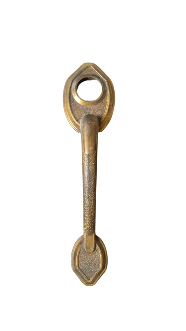 JALADERA ESCUDO AZTECA BRONCE ANTIGUO