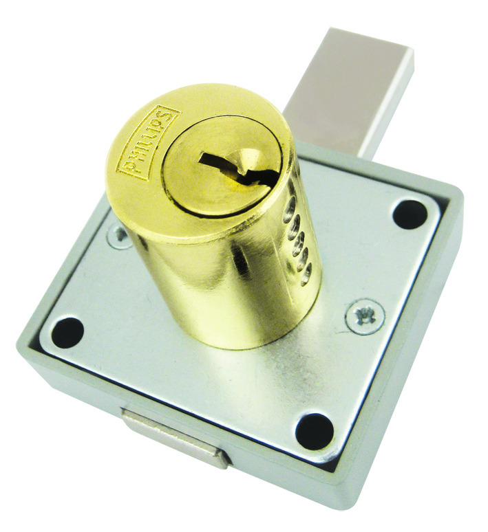 PHILLIPS  MX CERRADURA MUEBLE 250 ORO CAJA 