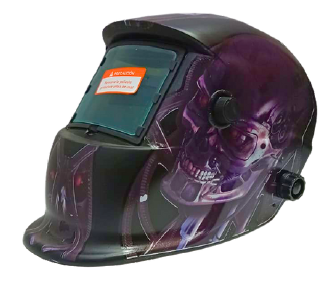 CARETA ELECTRONICA DISEÑO MORADO