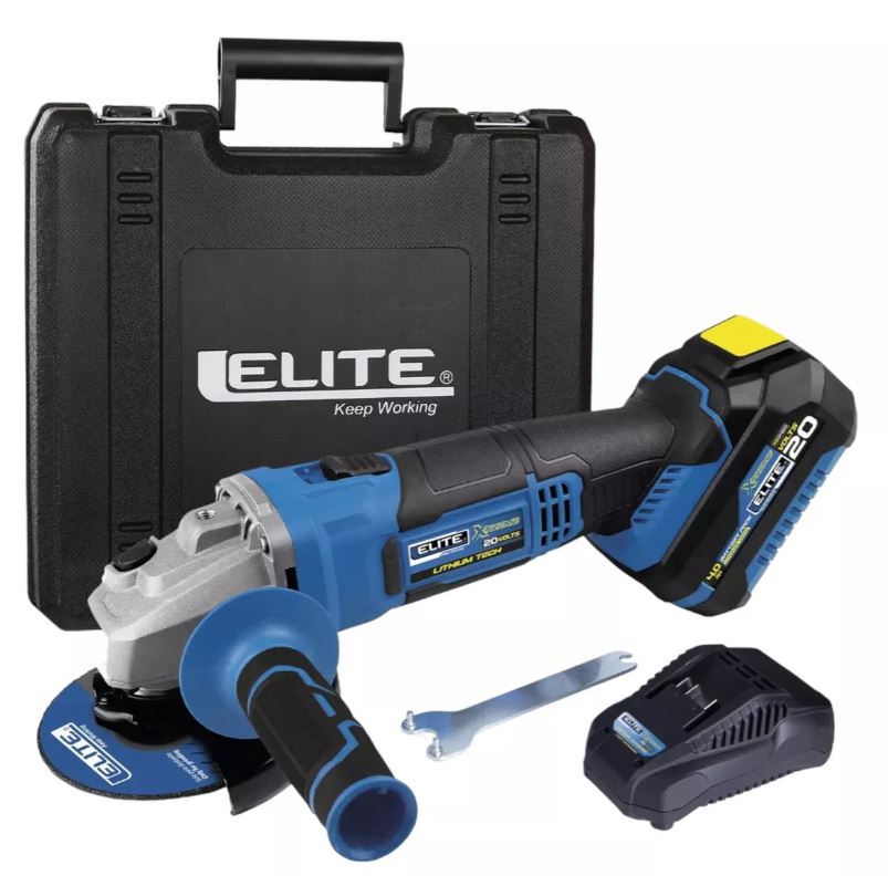 PULIDORA INALAMBRICA 4 1/2" 20V 1 BAT 4AH ELITE XAG20
