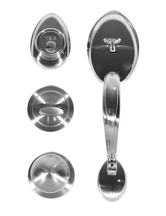 YALE MX80872 CERRADURA DE GATILLO CROMO LL-MAR