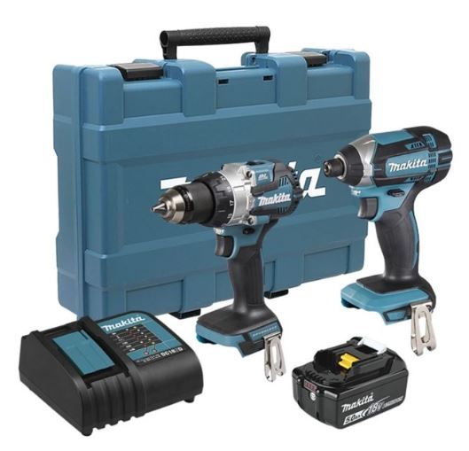 MAKITA DLX2523ST COMBO ROTOMARTILLO + ATORNILLADOR DE IMPACTO MAKITA 18V 