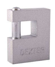 DEXTER 16931 CANDADO ANTIPALANCA 70 MM LLAVE DE PUNTOS METALICO