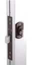 DEXTER 2115 CERRADURA 200 P/ALUM SIN MANIJA LLAVE MARIPOSA BRONCE 