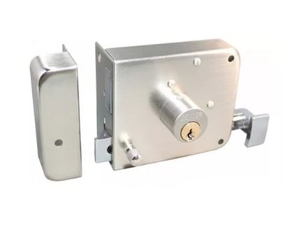 DEXTER 6971 CERRADURA DE SOBREPONER PRE-ARMADA 715 IZQUIERDA NIQUEL SATIN