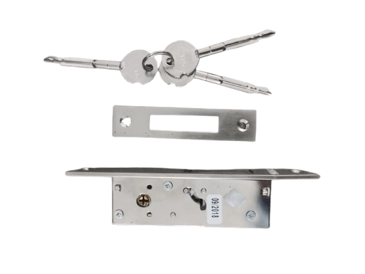 SOPRANO CHAPA PALETA TETRA ALUMINIO 3 LLAVES