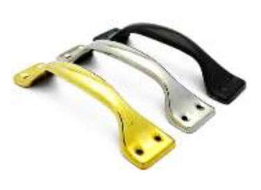JALADERA ECONOMICA NIQUEL. 2X2 PERFORACIONES LADO 130mm