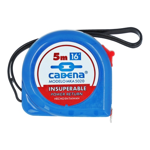 CADENA MKA5020 FLEXOMETRO BICOLOR 5 m.   