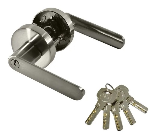 YALE MX4975 CERRADURA MANIJA SAN CARLOS REC NIQUEL SATIN