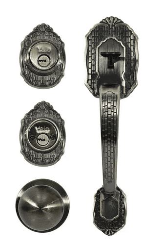 YALE MX80884 GATILLO VERONA LLAVE-LLAVE LATON ANTIGUO