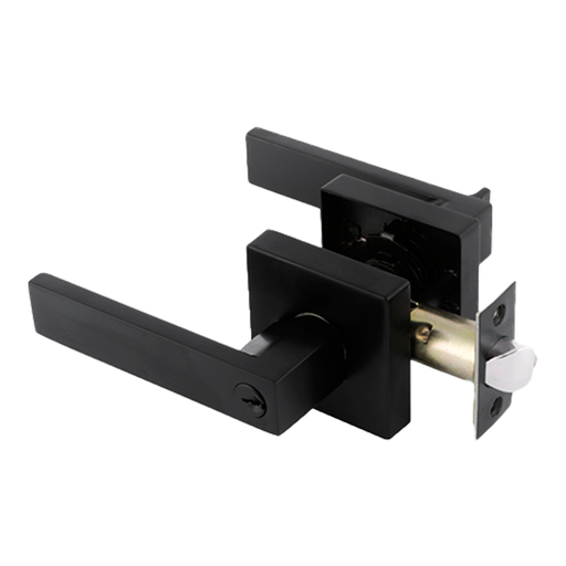 DEXTER 6518 CERRADURA DELUX "Q" LLAVE-BOTON NEGRO