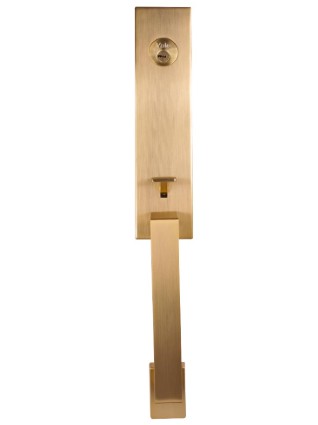 YALE MX89583 GATILLO PORTOFINO LLAVE-LLAVE LATON BRILLANTE MATE