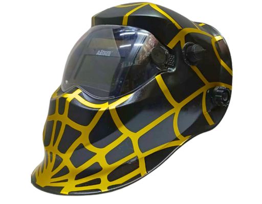 CARETA ELECTRONICA DISEÑO TELARAÑA NEGRO