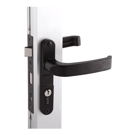 DEXTER 2067 CERRADURA CILINDRO EUROPEO 60 MM LLAVE-LLAVE NEGRO PARA ALUMINIO