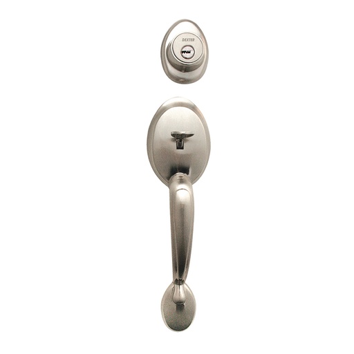DEXTER 6303 CERRADURA DALTON LLAVE-LLAVE NIQUEL SATINADO CAJA