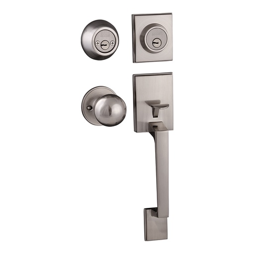 DEXTER 6306 CERRADURA BOSTON LLAVE-LLAVE NIQUEL SATIN