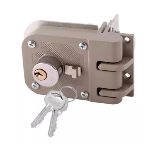 DEXTER 6739 CERRADURA 625 MORDAZA PRE-ARMADA IZQUIERDA GRIS